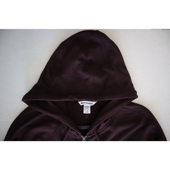 ATHLETA 860065-02 Women Sz L Purple Oversized Balance Full Zip Hooded Jacket - Picture 5 of 11